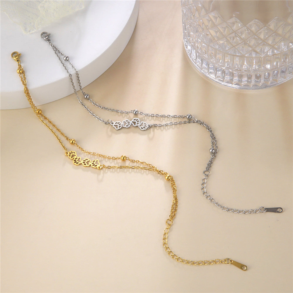 Women's Animal Paw Bracelet