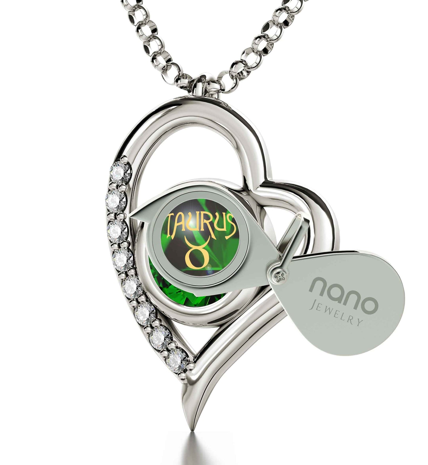 Sterling Silver Taurus Necklace