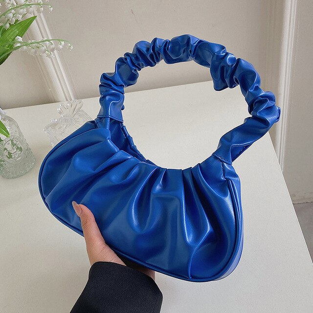 Women's Pleated Cloud Handbags