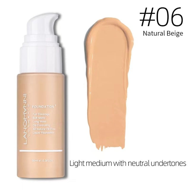 Liquid Makeup Primer, Concealer and Foundation.