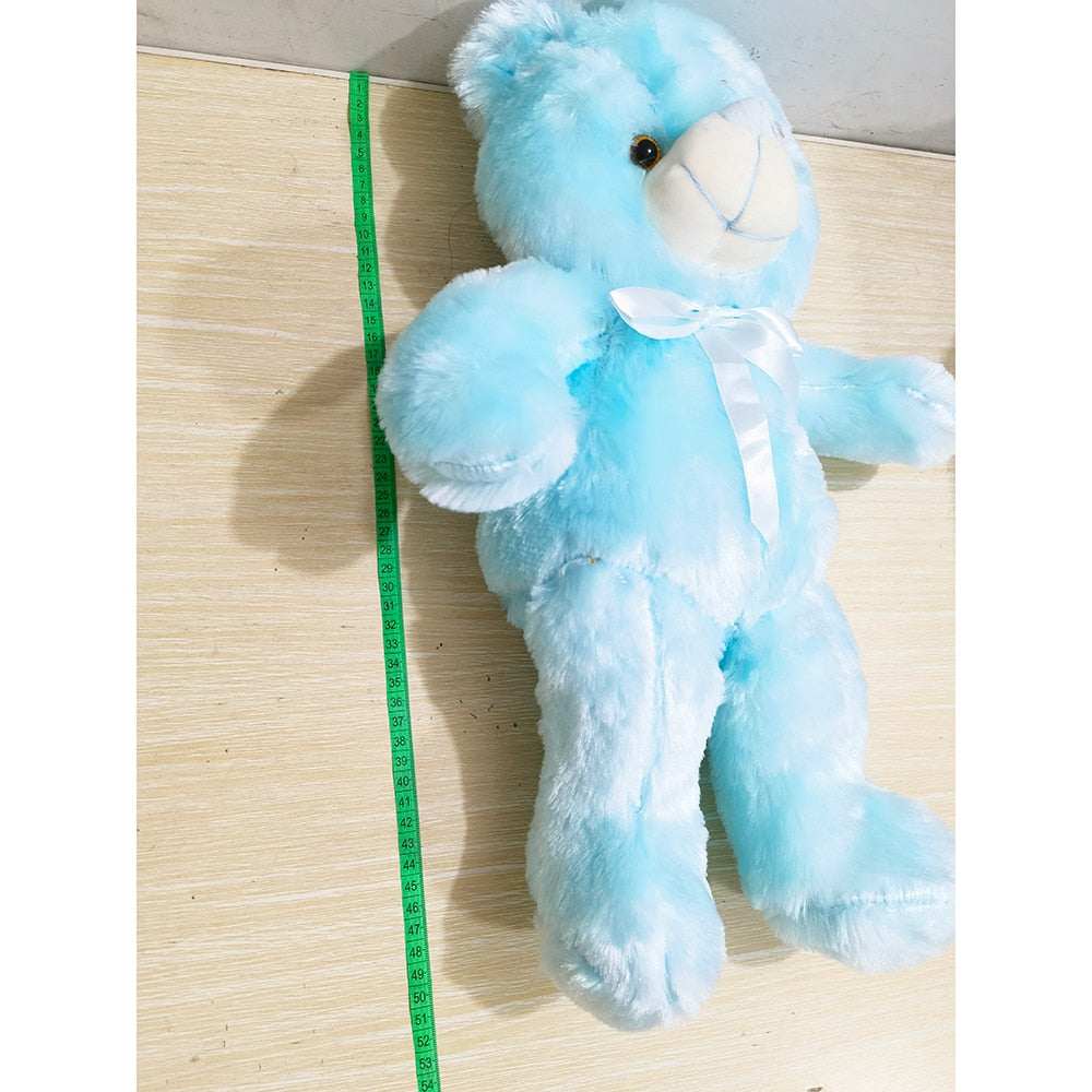 Colorful LED lightup stuffed animal