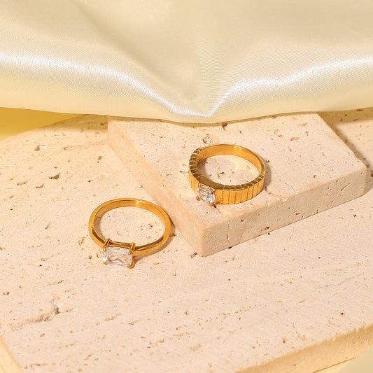 Women's 18k Gold Rings