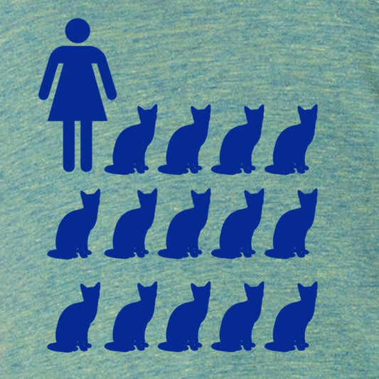 Women's Crazy Cat Lady T Shirt