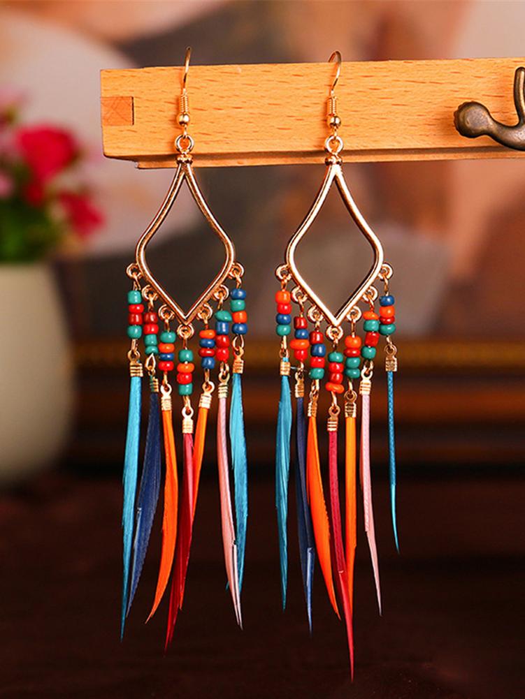 Women's Feather Earrings