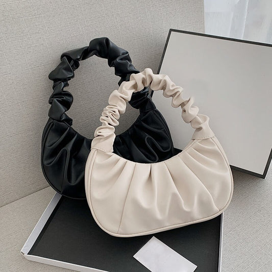 Women's Pleated Cloud Handbags